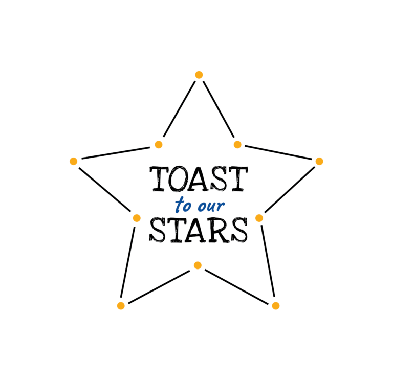 toast to our stars icon